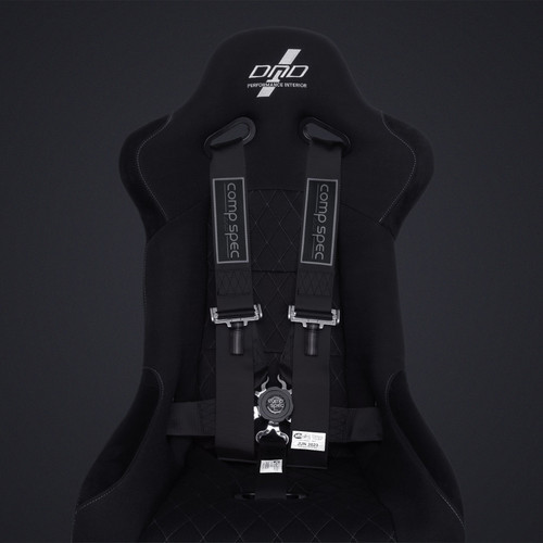 DND Performance Comp Spec SFI Racing Harness Black - Enjuku Racing