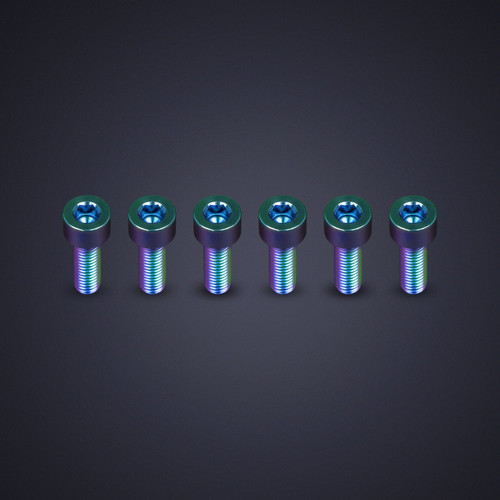 DND Performance Steel Quick Release Screws Midnight Chrome Auto