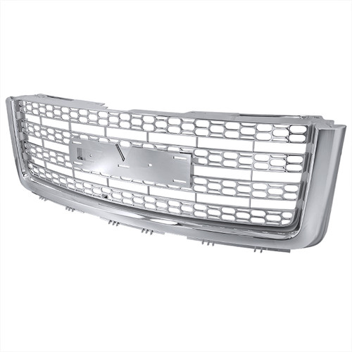 Chrome Hood Molding Trim Grille Cover – 2010-2013 GMC Sierra 1500 – ECCPP Direct Replacement