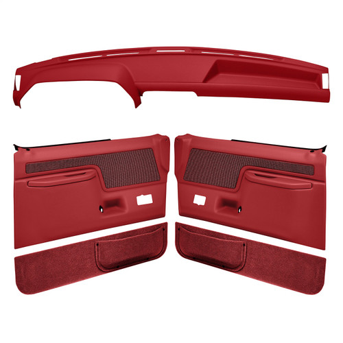 Coverlay Combo Kit Red for 8791 FORD FSERIES PICKUP, BRONCO (FULL