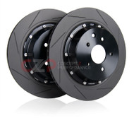 CZP by Paragon 2-piece Rear Rotor Pair 350mm x 20mm, Sport Akebono - Nissan 370Z / New Z / Infiniti G37