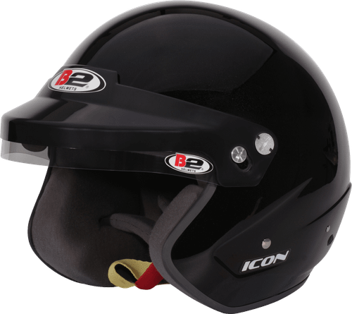 B2 Helmets ICON BLACK S (57-58) SA2020 | Enjuku Racing