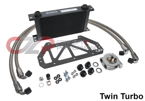 CZP Oil Cooler 25 Row Mocal Core, Thermostatic | Enjuku Racing