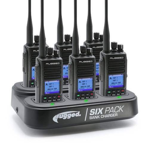 Rugged Radios PATROL-PACK-RDH-X-HV PATROL 2-WAY KIT W/RDH-X IP67 WATERPROOF-HIGH VISABILITY main image 0