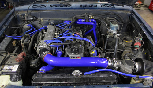 For 1994 1995 1996 1997 MAZDA MIATA MX5 1.8L Silicone Radiator Heater Hose Clamps Kit Blue