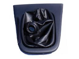Autoguru Nissan Silva 240SX S14 94-98 Manual Shift Boot Synthetic Leather Black Gray Stitch