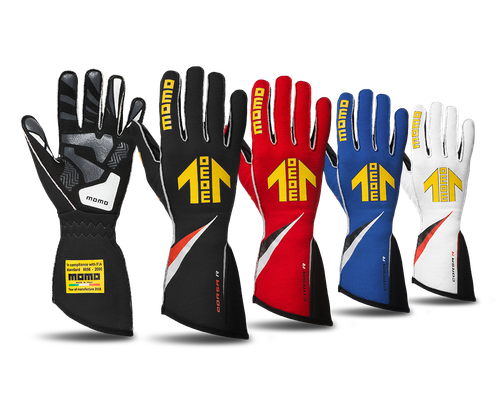 Momo Gloves -Corsa R, External Stitch, Precurved | Enjuku Racing