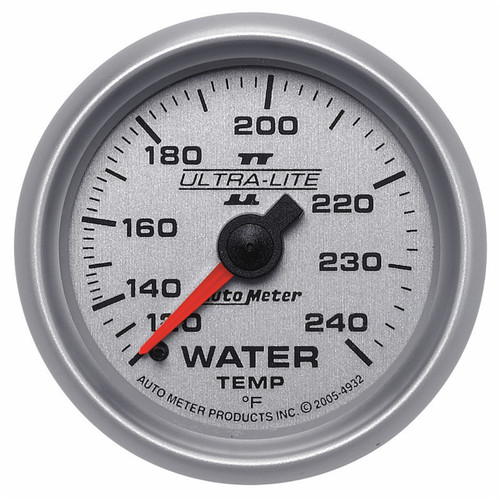 AutoMeter Gauge Water Temp 2 1/16 AutoMeter Gauge Water Temp 2 1/16