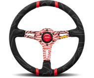 Momo Steering Wheel - ULTRA Steering Wheel, 350mm Red