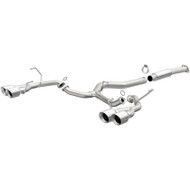 MagnaFlow SYS Cat-Back Polished 3in Tips for 15-17 Subaru WRX Sti 2.5L 