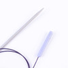 Gancho Tunecino Flexible de Aluminio 1 Cabeza con Estuche 10 Pzas. #3.5