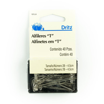 Caja de Alfileres de 28 mm para Oficina y Costura - 50 g