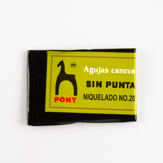 Aguja Canevá Pony sin Punta #20