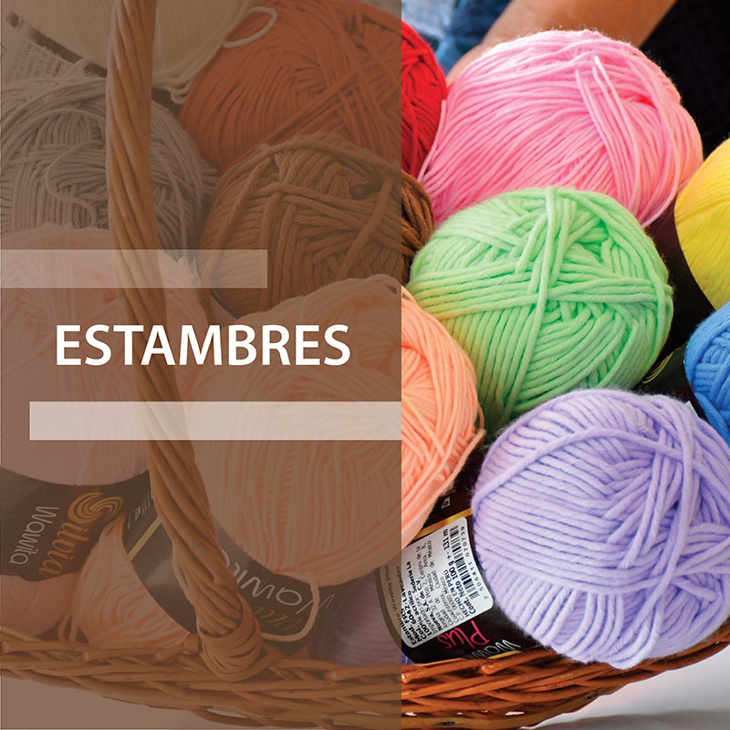 Estambres para tejer en Rebecca Pick