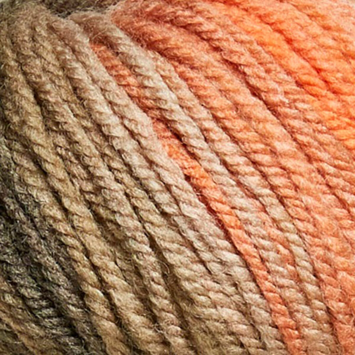 Hayfield Spirit Chunky Garen – 100g – Kleur Zest (400) – Zelfstrepend – 80% Acryl, 20% Wol – Machinewasbaar