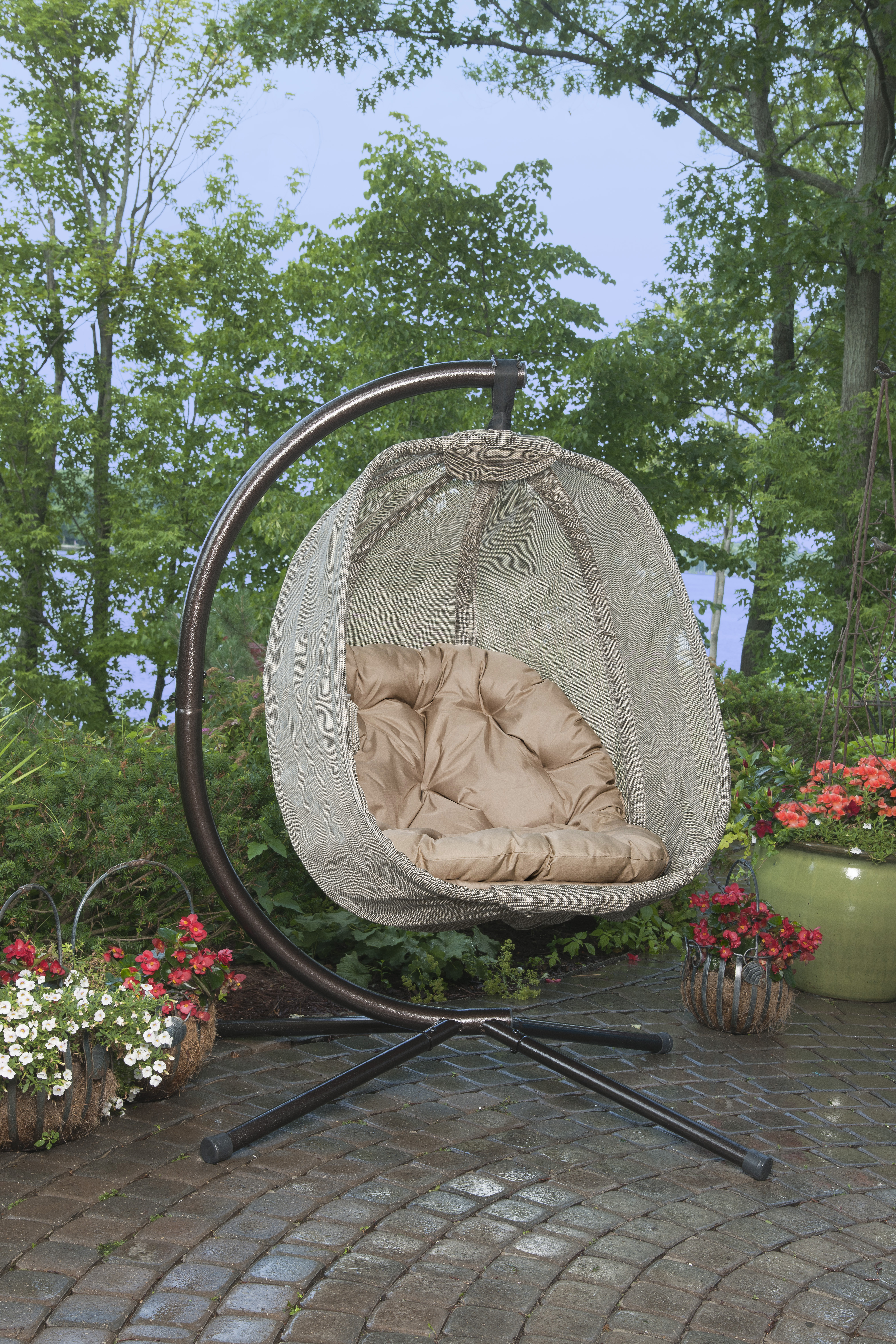 flowerhouse pumpkin hanging chair