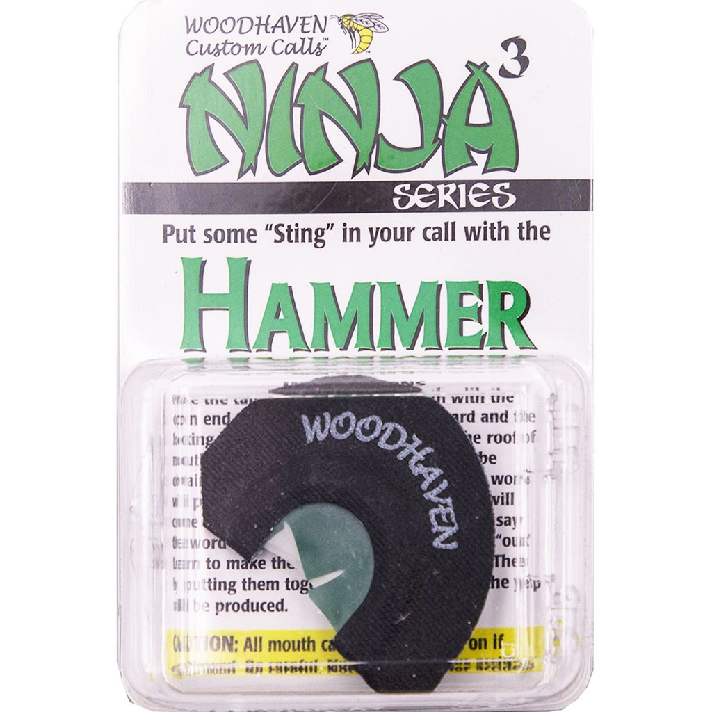 Woodhaven WH136 The Ninja Hammer Turkey Mouth Call 