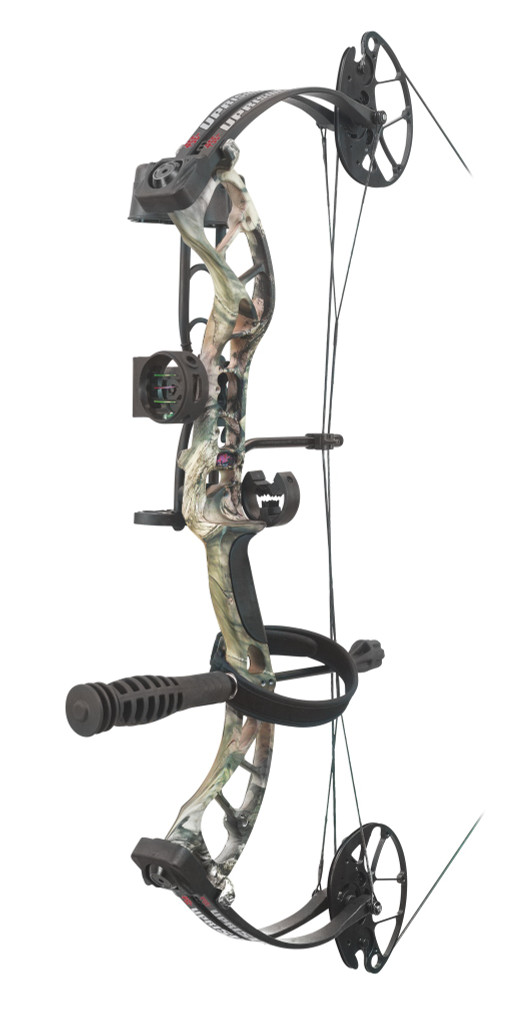 PSE Archery Uprising Compound Bow Pkg 1570 Left Hand Mossy Oak Mike