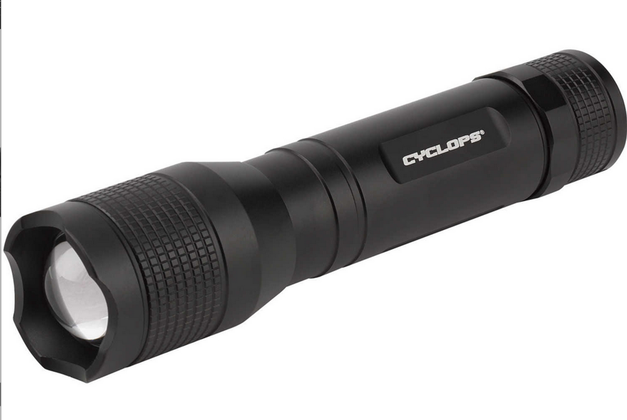 800 Lumen LED Flashlight with Emergency Glass Breaker - Cyclops