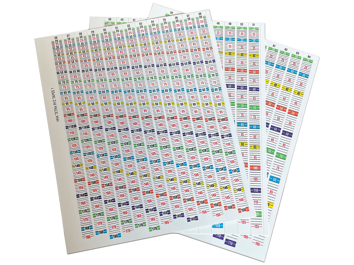 HHA Replacement Sight Tapes for Tetra RYZ Models - Mike's Archery