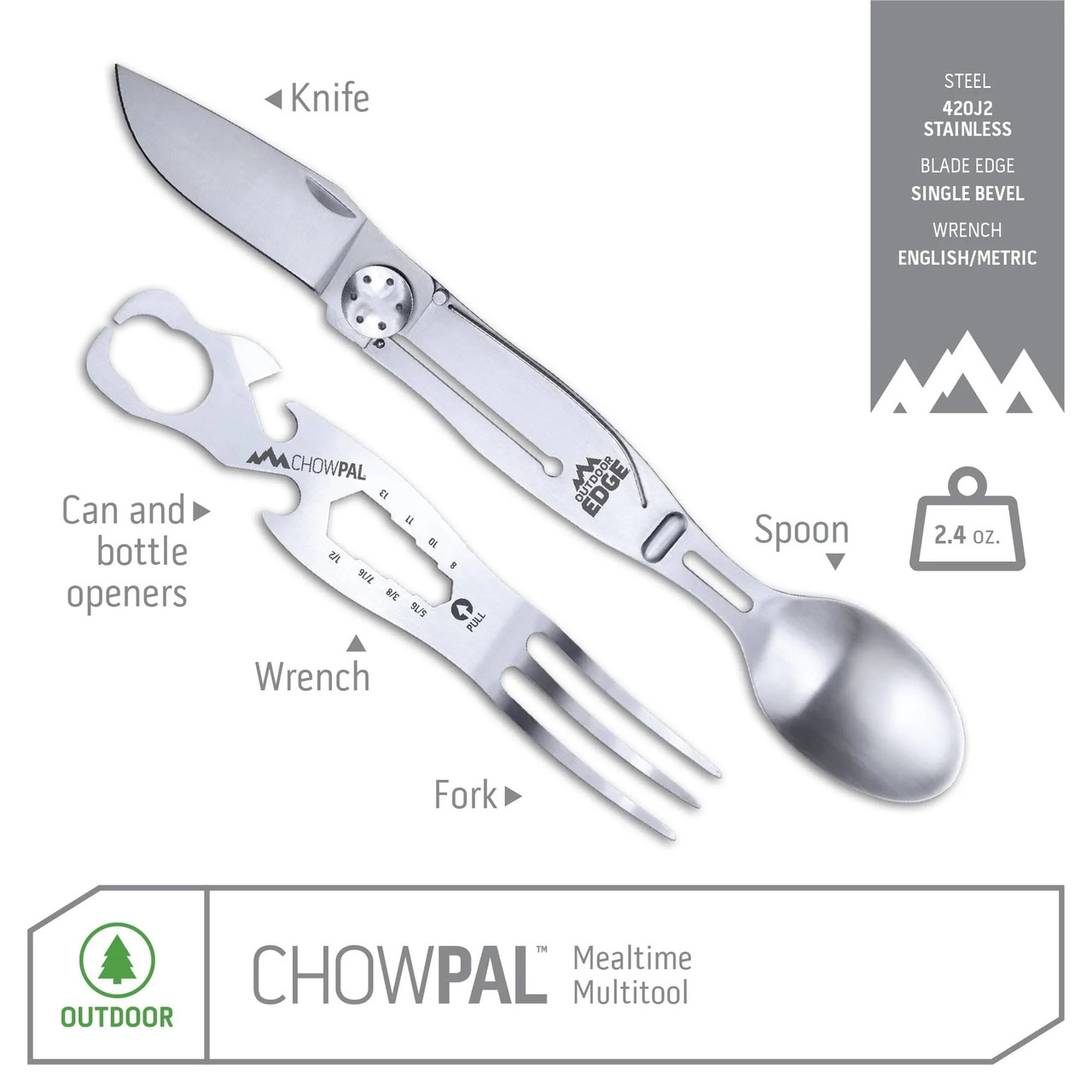 Outdoor Edge ChowPal Camp Utensil - Mike's Archery