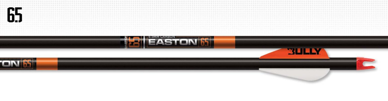 Easton Carbon 6.5 Bowhunter 340 2'' Bully Vanes (6pk