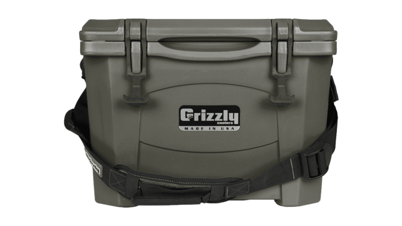 Ladder Grizzly Coolers Box Blind Grizzly 100 Quart Hard Cooler