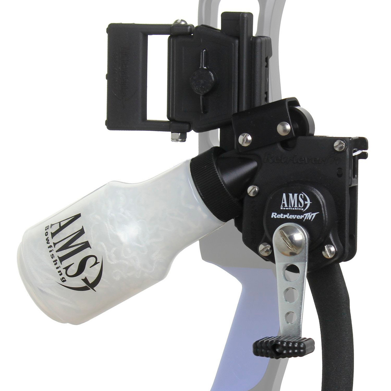 ams 610 retriever pro bow fishing reel rh AMS Retriever TNT Tournament Bowfishing Reel