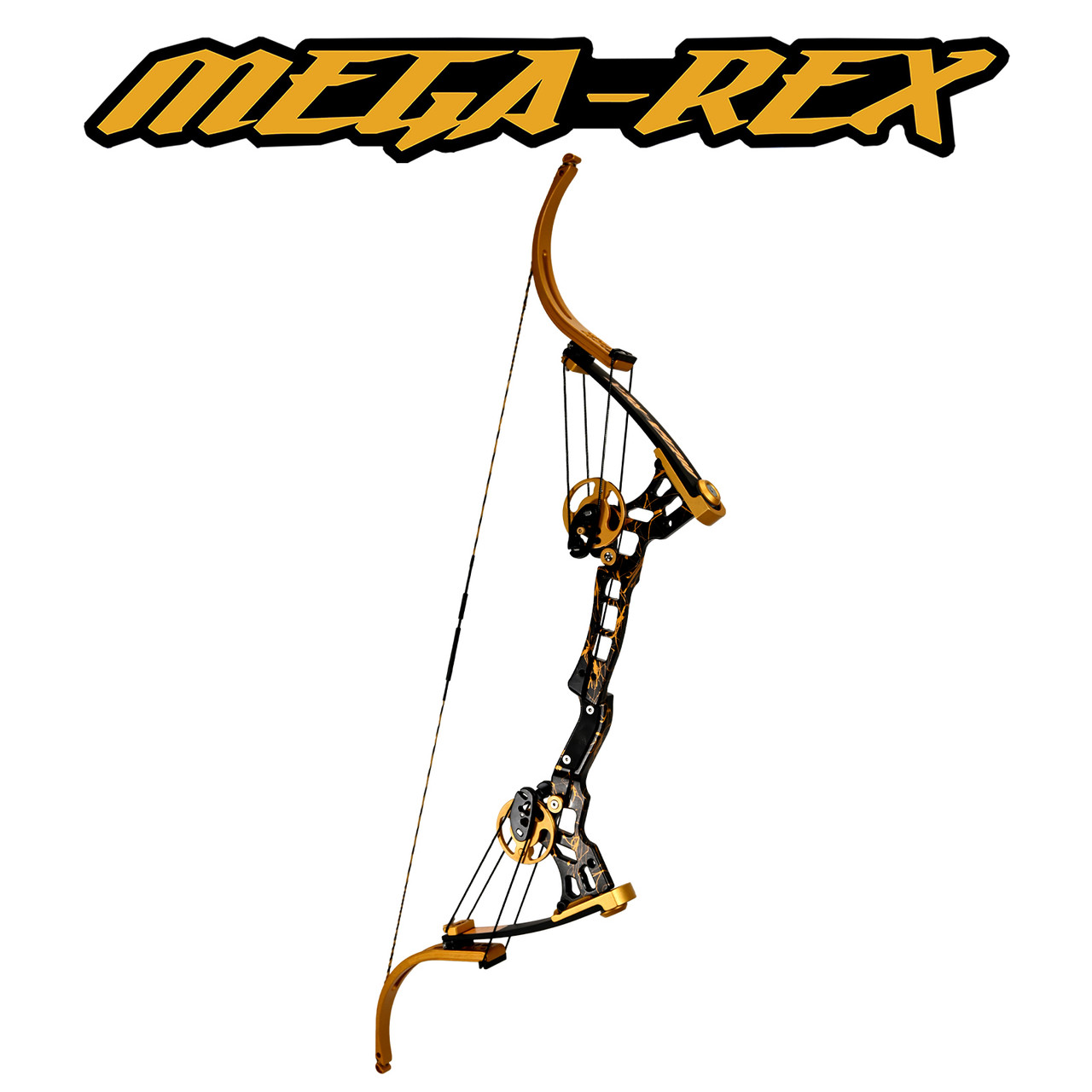 AMS Mega-Rex Lever Bow RH Apex Gold - Mike's Archery