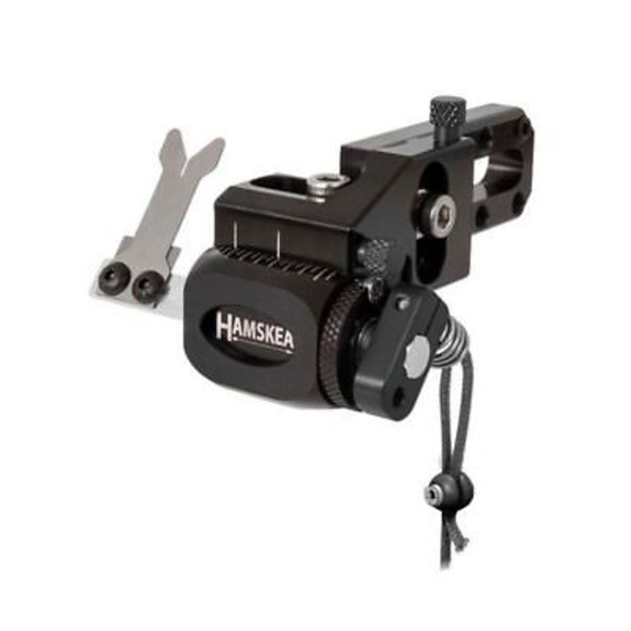 Hamskea Archery Hybrid Target Pro Micro-Tune Arrow Rest LH Black