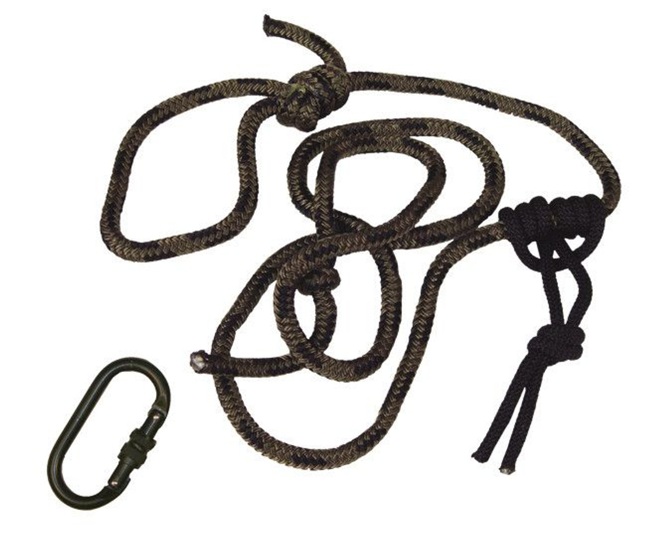 Summit Lineman's Rope with Prusik Knot + Lockable Carabiner