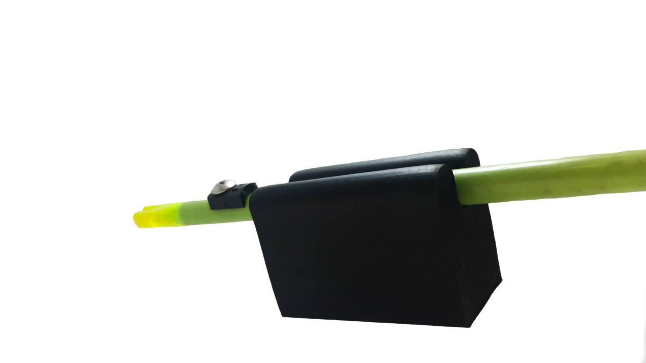 Quick Draw Bowfishing Lock Block Arrow Holder Black Model - Mike's