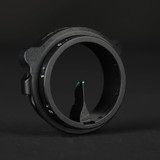 Shrewd Optum Ring System .015" Pin 40mm & 35mm Optum Scope Black