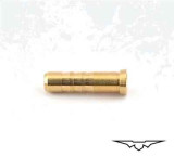 Black Eagle Carnivore Arrow Inserts - Brass - 12 Pack