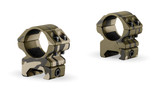 Hawke Match Mount Rings Weaver 1" Med Mossy Oak Bottomland