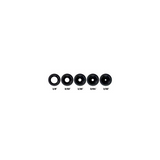 Specialty Archery Stack It™ Peep Capture Aperture Kit, contains all 5 Stack It™ Capture Apertures & 1 extra 1/8"