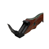 Bear Archery B Riser TD Bubinga With Green Glass Left Hand