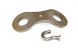 Minnesota Trapline Products Double Stake Swivels- Dozen