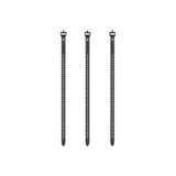 Novix Half Rack QuickStrap 24" Tie Down 3pk Black