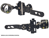 Pit Viper Mathews Dovetail Micro 3 Pin .010 Black Bow Sight