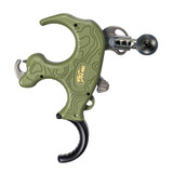Tru Ball Ridgepoint Pro Flex CK 3 Finger Aluminum/Brass Thumb Release with Lanyard