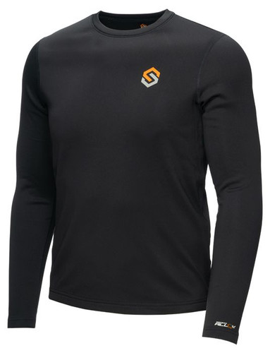 SCENTLOK CLIMAFLEECE BASESLAYER MIDWEIGHT SHIRT MEDIUM BLACK