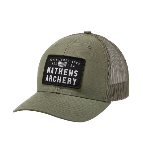 Mathews Archery Advocate Hat (Military Green)