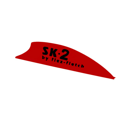 FLEX FLETCH SK2 HUNTING AND 3D VANE REAL RED 39CT