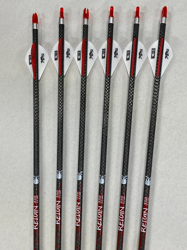 Warhead Arrow Co. 5mm Reign 250 Spine Fletched 6PK