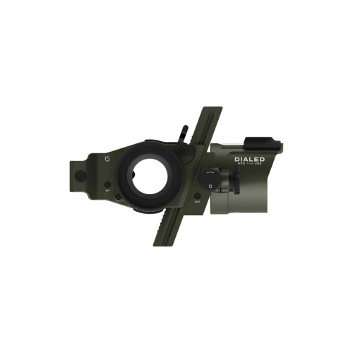 Dialed Pruf Sight RH 3 Pin Horizontal .010 Sage