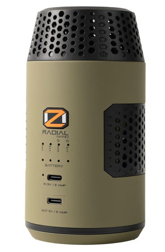 OZ Radial Nano Olive Portable Deodorizer
