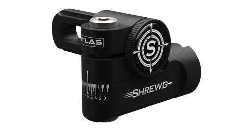Shrewd Atlas Single Adjustable V-Bar Matte Black