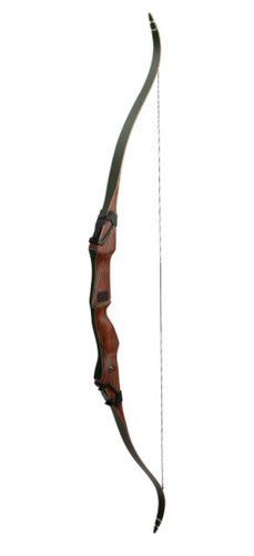 Fred Bear Take Down #3 Limbs Bubinga & Green Glass Limbs #45