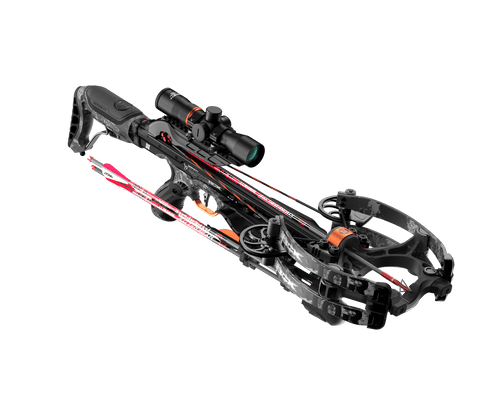 Barnett HYPER RAPTOR GTX 425 Crossbow Package w/ 2-7X36 ILLUMINATED SPEED DIAL SCOPE